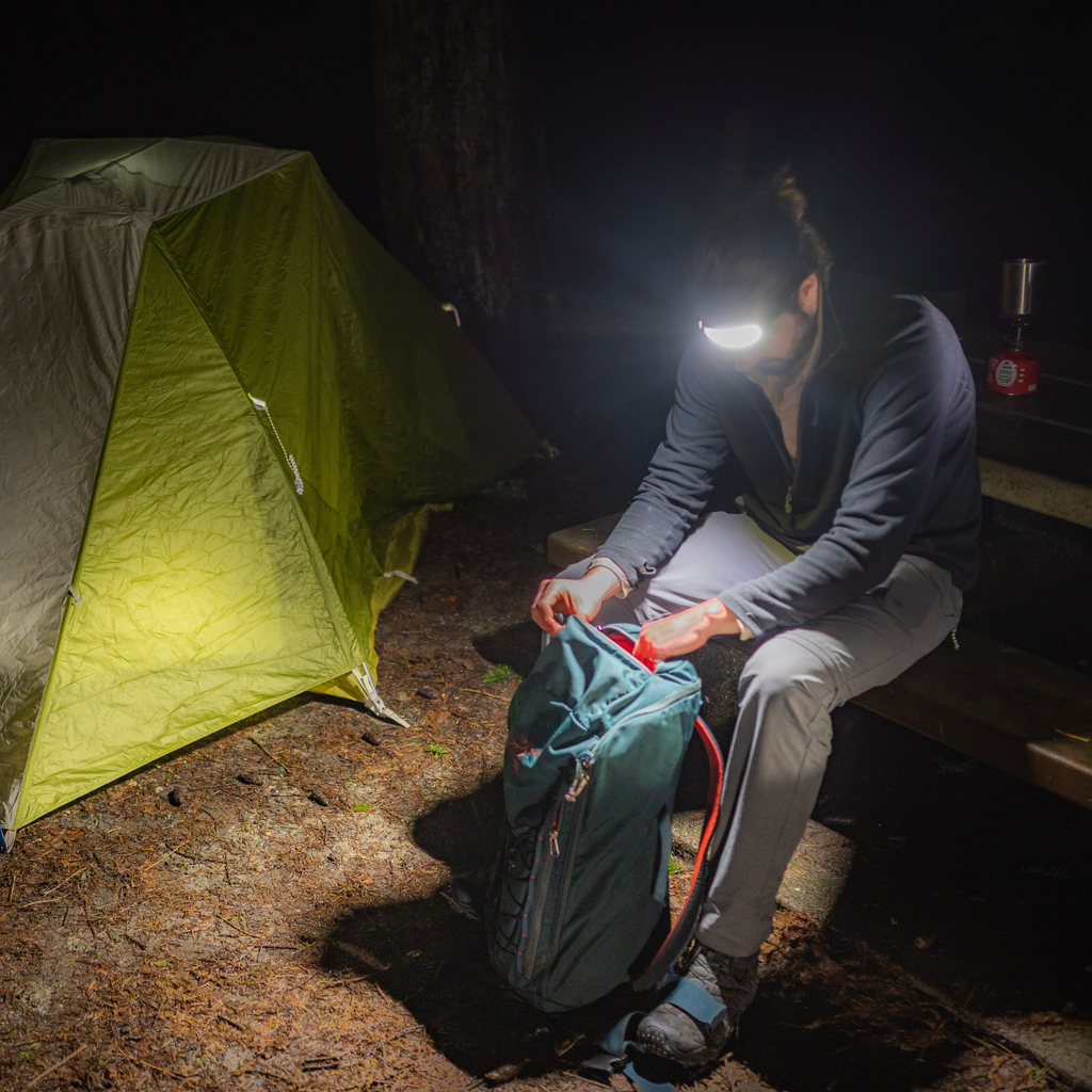 HeadBeam Plus™ Rechargeable Head Torch