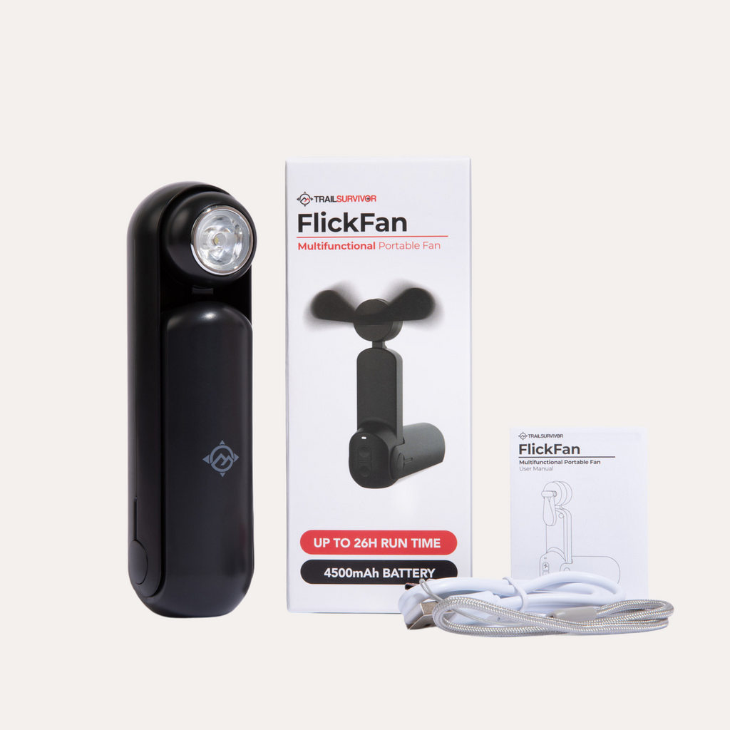 FlickFan™ Hand Held Fan