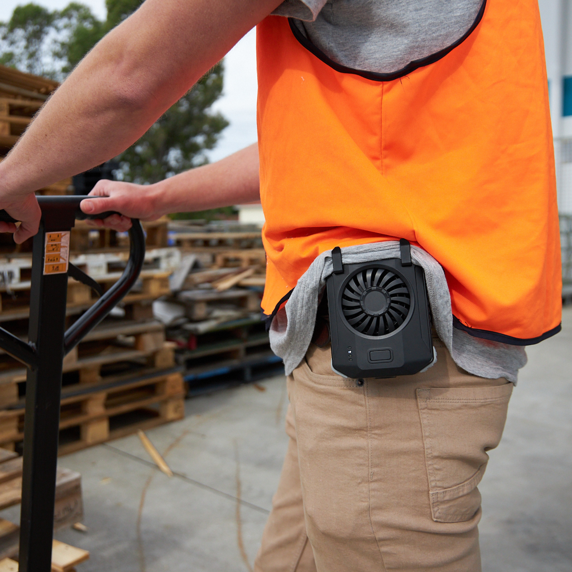 ArcticFan: Rechargeable Waist Clip Portable Fan – TrailSurvivor